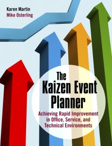 The Kaizen Event Planner: Achieving Rapid Improvement in Office, Service, and Technical Environments by Karen Martin and Mike Osterling book cover
