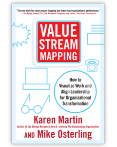 Value Stream Mapping Book Cover by Karen Martin & Mike Osterling