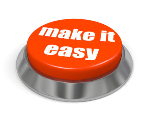 make it easy red button